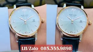 (Vàng Đúc 18 Quý Hiếm - Lh: 085.355.9898) Đồng Hồ Montblanc Star Classique 113824 