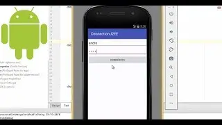Authentification android et j2ee mysql