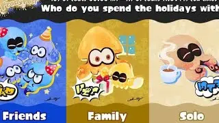 Splatoon 3 Frosty Fest: Family vs Friends vs Solo with Viewers Day 1