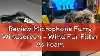 Review Microphone Furry Windscreen - Wind Fur Filter As Foam Cover For Yeti, Blue Yeti Pro Usb Cond