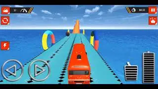 Impossible Bus Stunt Driving 2021- Mega Ramp Racing Driving Simulator | Omggames