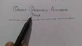 OBJECT ORIENTED AUTHORING TOOLS