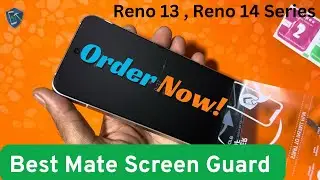 OPPO Reno 13 , Reno 14  Series Matte Screen Guard Review 🔥
