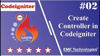 How to create a controller in codeigniter