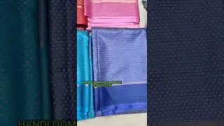 MASHRU KOSA SAREES #kosasaree #handloom #handloomsarees #kosasarees #fashion #sareelove #saree