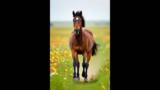 AI Horse Motion Art | Stunning Jump Animation