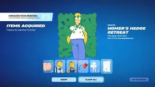 the new Simpsons emote does THIS..!