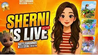 TEAMCODE | ROYALPASS GIVEAWAY | BGMI LIVE💞WITH SHERNI | IQOO NEO 10💖 #bgmi #girlgamer #shorts