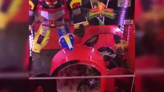 Bandai America Power Rangers NYCC 2016 Booth Tour - Legacy, Ninja Steel and MORE!