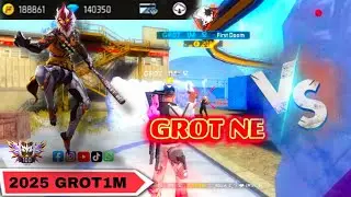 RETURN || FREE FIRE MAX 2025 || I AM BACK  || @Grot1m