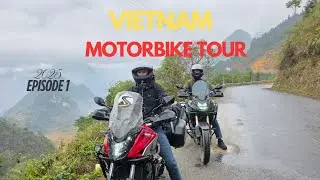 VIETNAM motorbike tour 2025, Episode 1 Hanoi - Cao Bang
