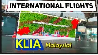Kuala Lumpur: KLIA ✈️ International Departure Guide | How to Get Around KLIA | Malaysia Travel Tips