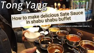 How to make Delicious Sate Sauce Dip in Tong Yang Shabu Shabu Here's How my She made it 