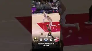 Clint Capela Rises up for the Dunk! 💪🏀