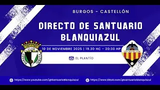 Live: BURGOS CF - CD CASTELL&Oacute;N