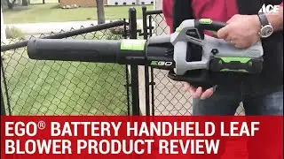 EGO Battery Handheld Leaf Blower Product Review - Ace Hardware