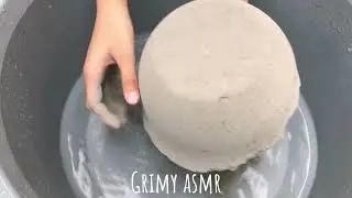 Super soft pure cement bowls crumbles in water