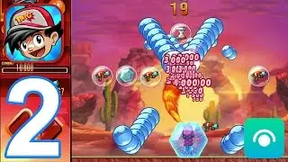 Pang Adventures - Gameplay Walkthrough Part 2 - Death Valley: Days 1-15 (iOS)