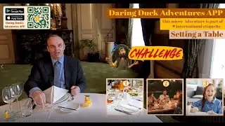 Setting a Table  - Adventures APP Daring Duck
