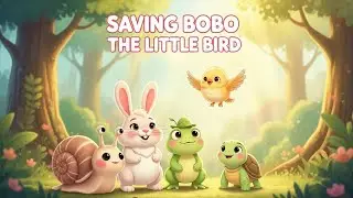 Nino's Adventure Ep. 10 | Saving The Little Bird 🕊️ | A Heartwarming Forest Adventure | Calm Cartoon