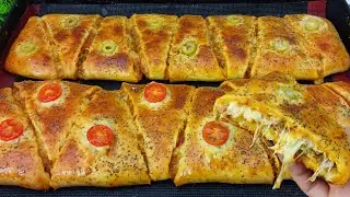 حضريها دفعة واحدة 😋 فطيرة مالحة بعجينة قطنية وحشوة معلكة ولذيذة متشبعوش منها كتحمق 