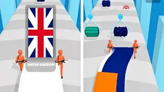 FLAG PAINTERS All Levels Gameplay Walkthrough (Android,iOS)
