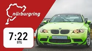 BMW M3 V8 - HOT LAP 7:22! Nurburgring BTG
