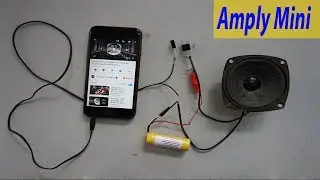 How To Make Audio Amplifier Mini - The Taan