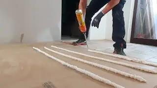TKK PU FIX FAST FIXING ADHESIVE | Lijepljenje gips-kartonskih ploča na zid