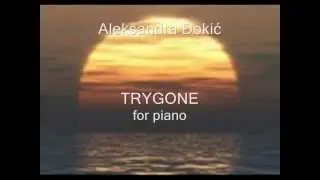 Aleksandra Đokić - Trygone, for piano
