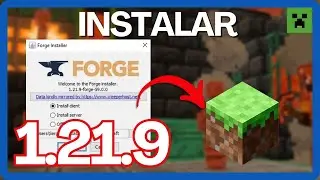 👉 C&oacute;mo Descargar e Instalar Forge en Minecraft 1.21.9 ✅ Tutorial R&aacute;pido y F&aacute;cil