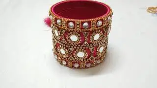 Make an awesome new bangle set # New Look # Silk Thread Bangles Set # Smart Art And Crafts # DIY