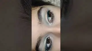 Elegant Blue & Golden Eye Look | Simple Glam Eye Makeup 💙✨ #shorts #viral #eyemakeup #ytshorts