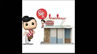 Bob's Big Boy Restaurant with Big Boy Pop! Town
