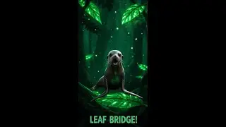 Seal Pup and Forest Friends Build Leaf Bridge