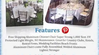 Larry Hoffman offers Black Aluminum Chiavari Chair