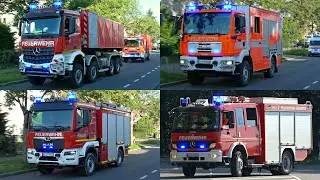 [WALDBRAND in RÖSRATH!] NEUES TLF3000 & MEHR! | Feuerwehr RÖSRATH und BERGISCH GLADBACH - GROẞÜBUNG