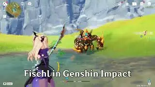 Fischl in Genshin vs Honkai Impact