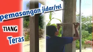 Cara memasang jidar atau rel relief buat pemula