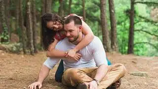 Engagement Session at Pinnacle Mountain in Little Rock, Arkansas