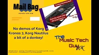 No demos of Korg Kronos 3, Korg Nautilus a bit of a donkey!
