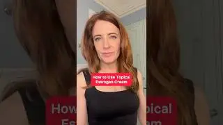 If you are in #midlife, here&rsquo;s how you can use topical estrogen cream. #estrogen #topicalestrogen
