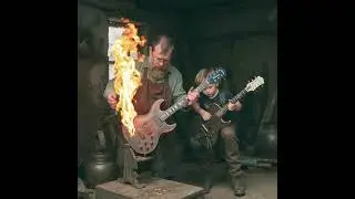 Metāla ģitāra &mdash; (Metal guitar. heavy metal)