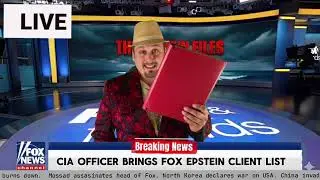 CIA agent gives Fox News Epstein Client list 