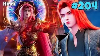 Renegade Immortal Anime part 204 Explained in Hindi || Anime Like soul land 2 @rehmanexplainer2