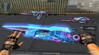 [CFCN] AK47-Red Knife Beast-Graffiti Street