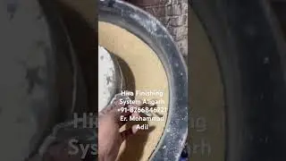 Zinc metal polishing by Vibro machine #automobile #machine #copper