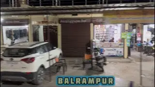 Passing through Dhusah Village in Balrampur, Uttar Pradesh, India
