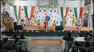 Divine Saraswati Vandana | Bharatnatyam Dance Performance | School Event