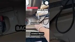 Boeing 777 Cockpit Window Opening ✈️🪟 #aviation #boeing #cockpit #windows #opening #plane